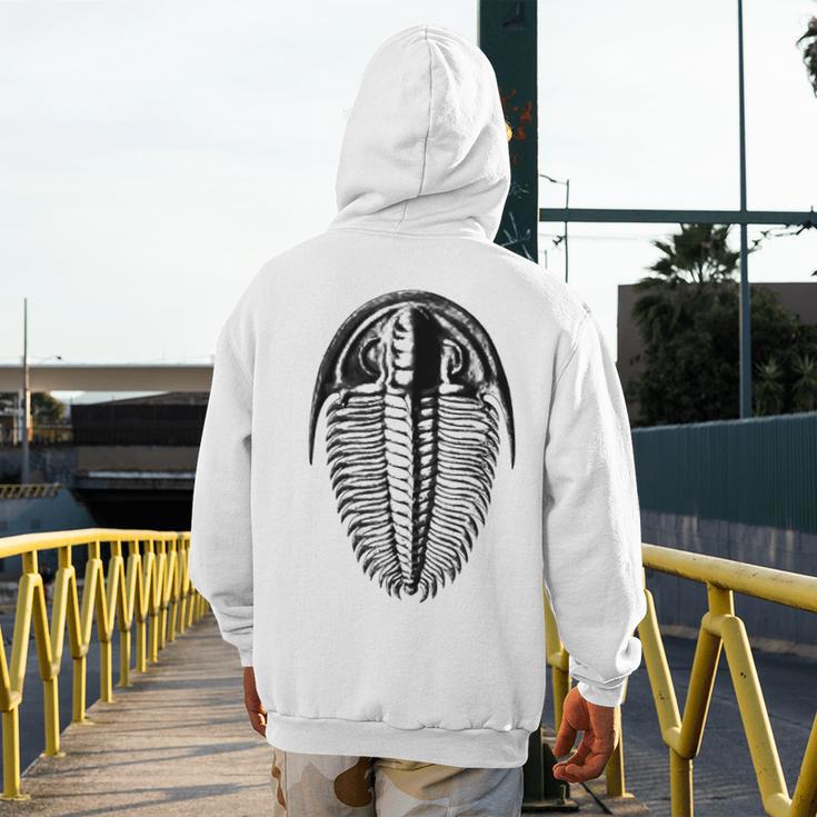 Trilobite Fossil Geology Teacher Student Geologist Men's Hoodie Back Print, funny design Trilobite Fossil Geology Teacher Student Geologist Men's Hoodie Back Print, funny design