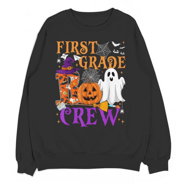 1st Grade Boo Crew Teacher Student Halloween Costume Unisex Sweatshirt