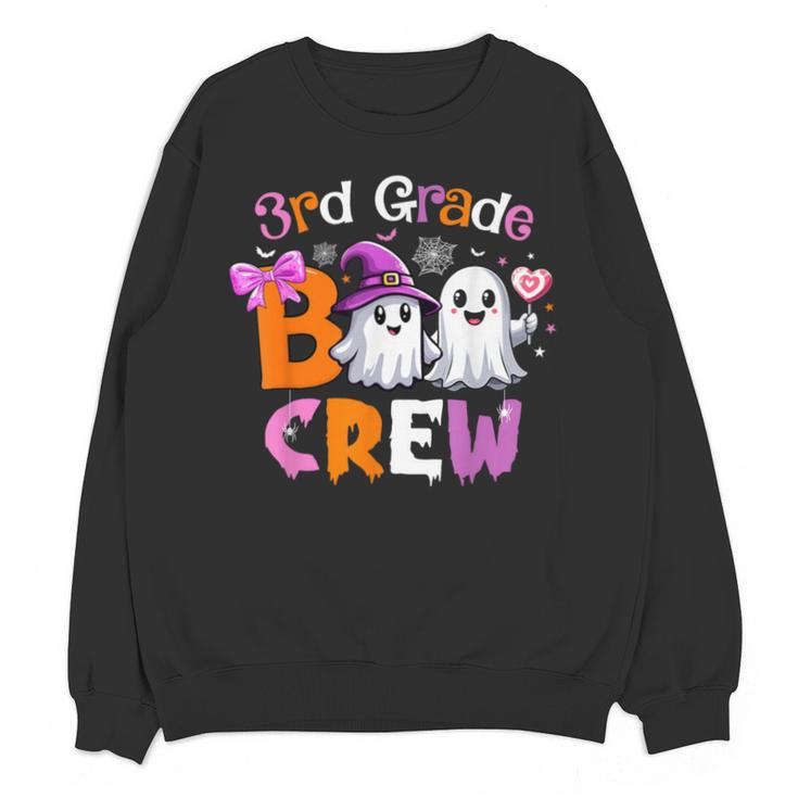 3rd Grade Boo Crew Third Grade Halloween Costume Teacher Kid Unisex Sweatshirt