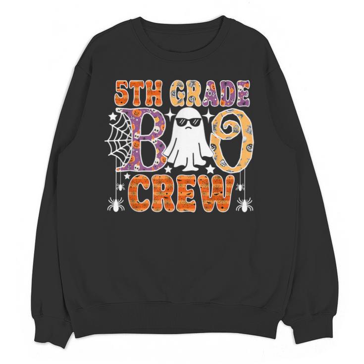 5th Grade Boo Crew Halloween Teachers Students Unisex Sweatshirt