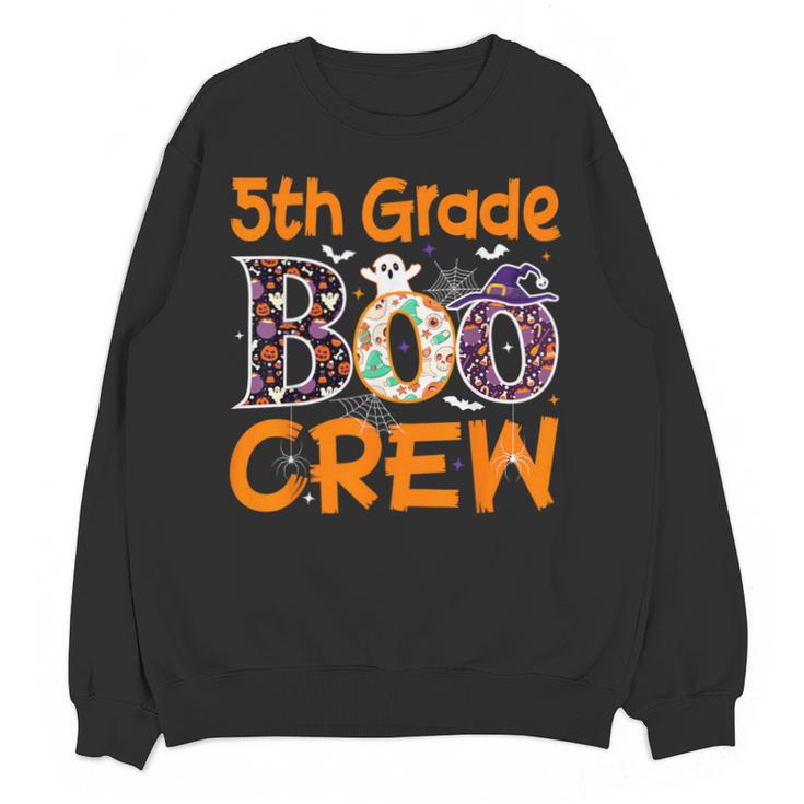 5th Grade Boo Crew Teacher Fifth Grade Halloween Unisex Sweatshirt