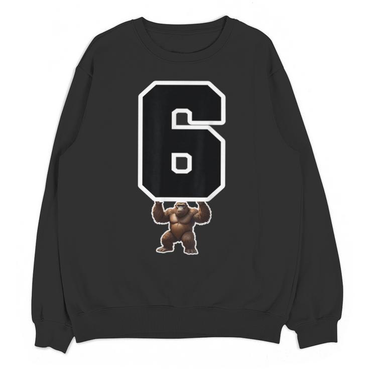 6 7 Matching Teachers Halloween Costume Gorilla Unisex Sweatshirt