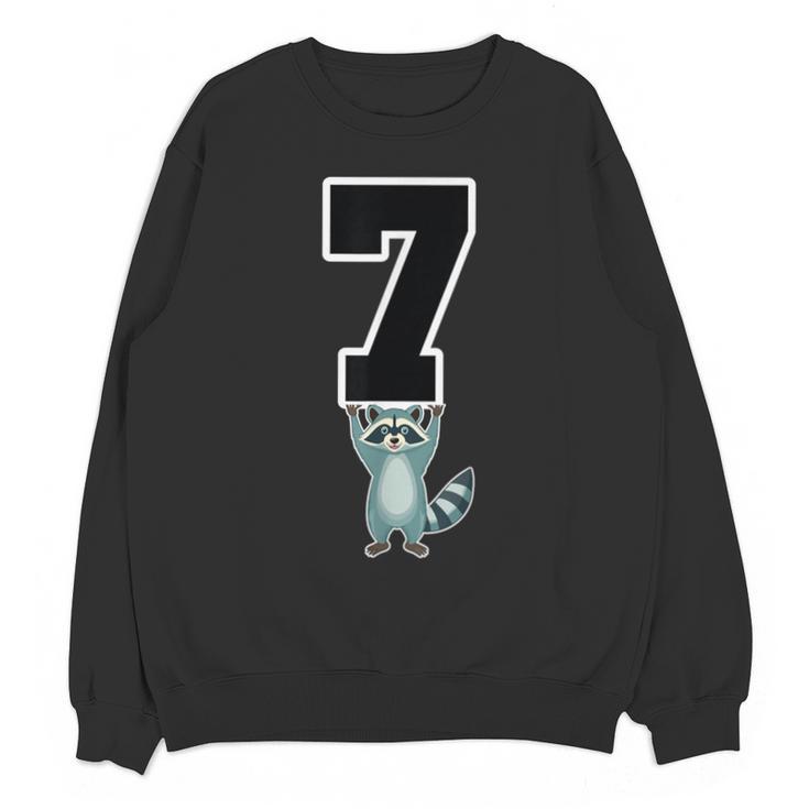 6 7 Matching Teachers Halloween Costume Raccoon Unisex Sweatshirt