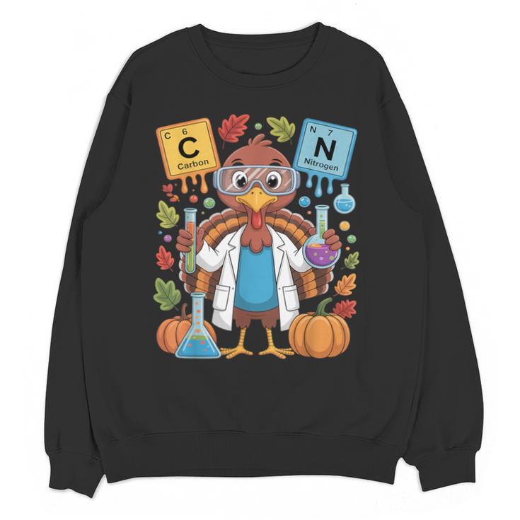 67 Chemistry Science Teacher Periodic Table Thanksgiving Unisex Sweatshirt