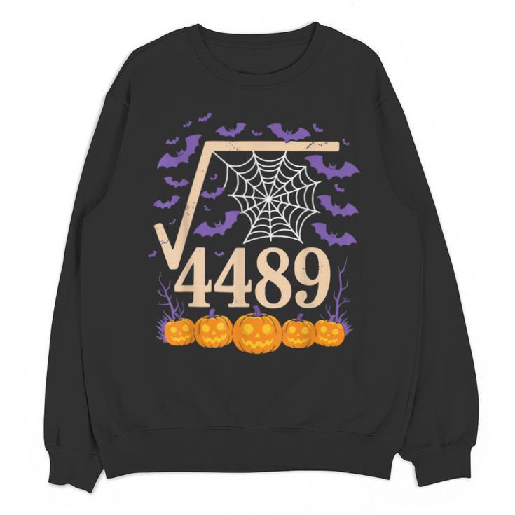 67 Meme Math Teacher 6 7 Square Root 4489 Unisex Sweatshirt