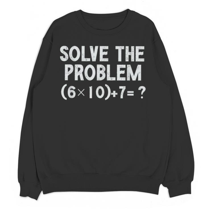 67 Meme PEMDAS Elementary Math Teacher Brainrot Joke Unisex Sweatshirt