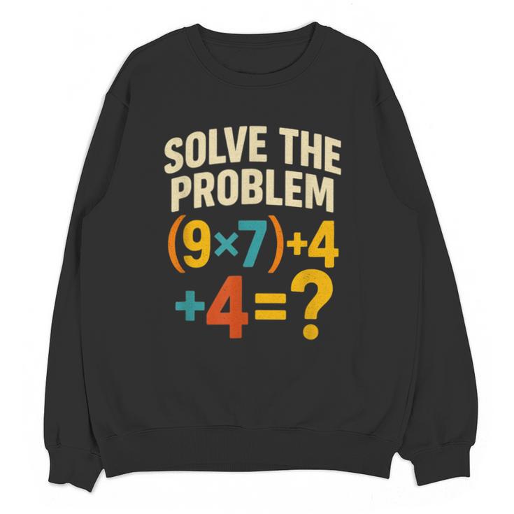 67 Meme Pemdas Elementary Math Teacher Brainrot Joke Unisex Sweatshirt