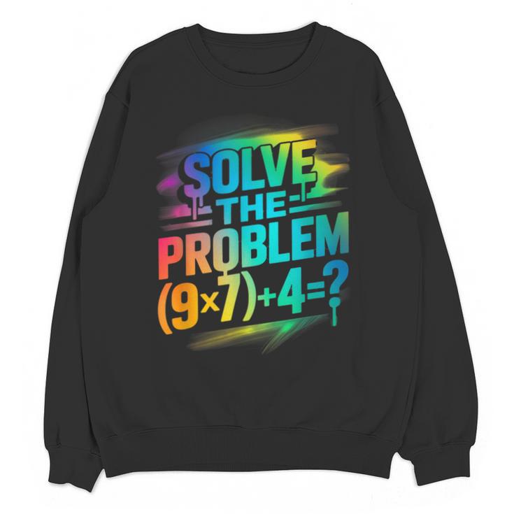 67 Meme PEMDAS Elementary Math Teacher Six Seven Unisex Sweatshirt