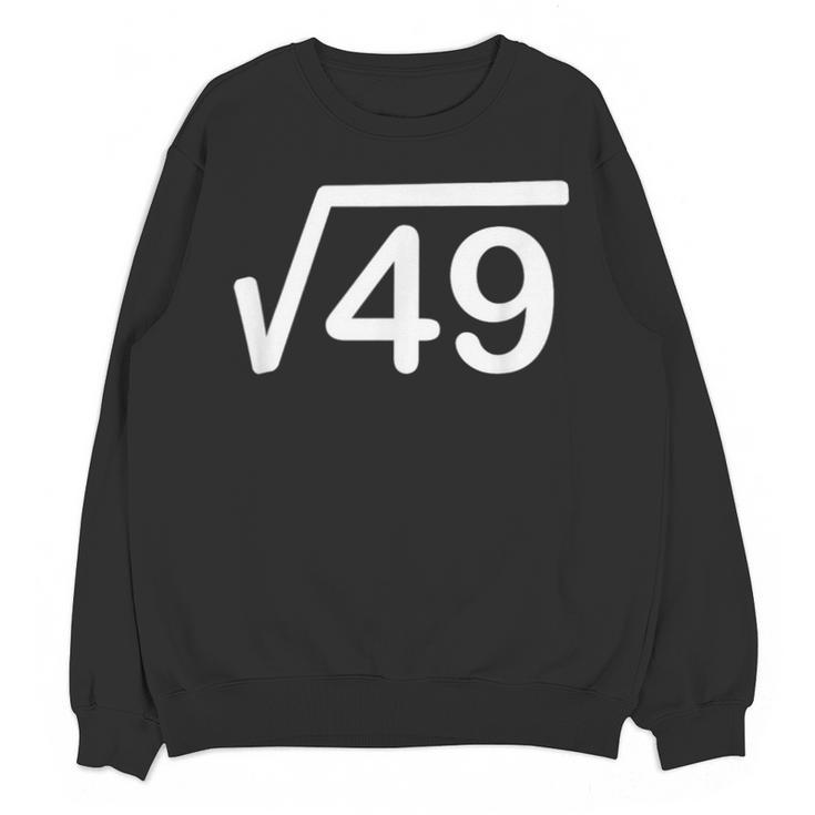 67 Six Seven Meme Square Root Couple Matching Teacher Unisex Sweatshirt
