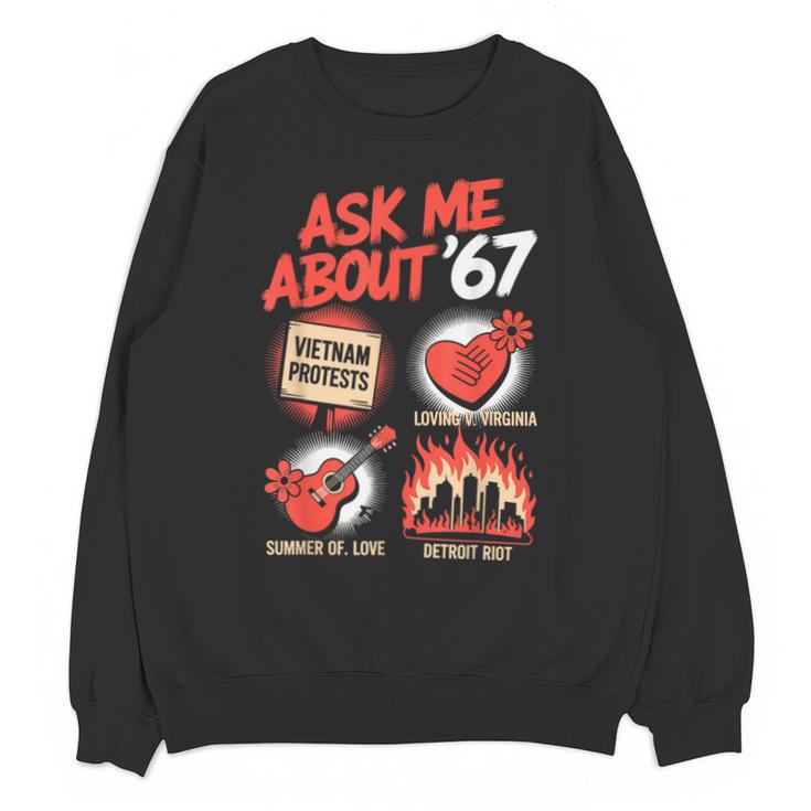 67 History Teacher Teacher 6 7 Overuse '67 Unisex Sweatshirt