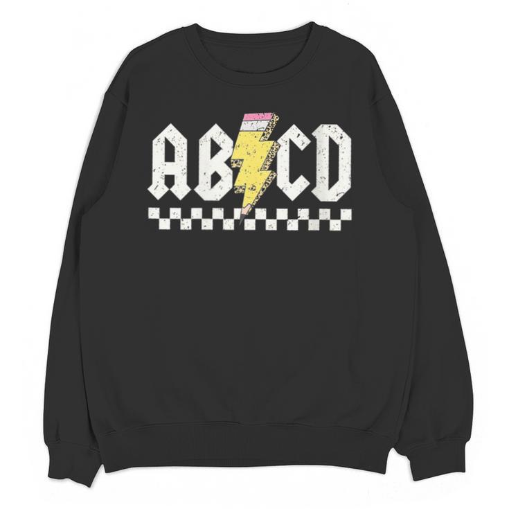 ABCD Teacher Unisex Sweatshirt