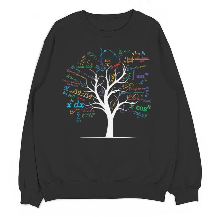 AP Calculus Algebra Tree Math Teacher Nerd Geek Unisex Sweatshirt