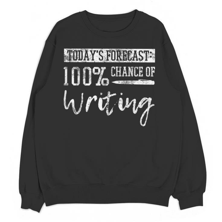 Author Journalist Teacher Writing Unisex Sweatshirt