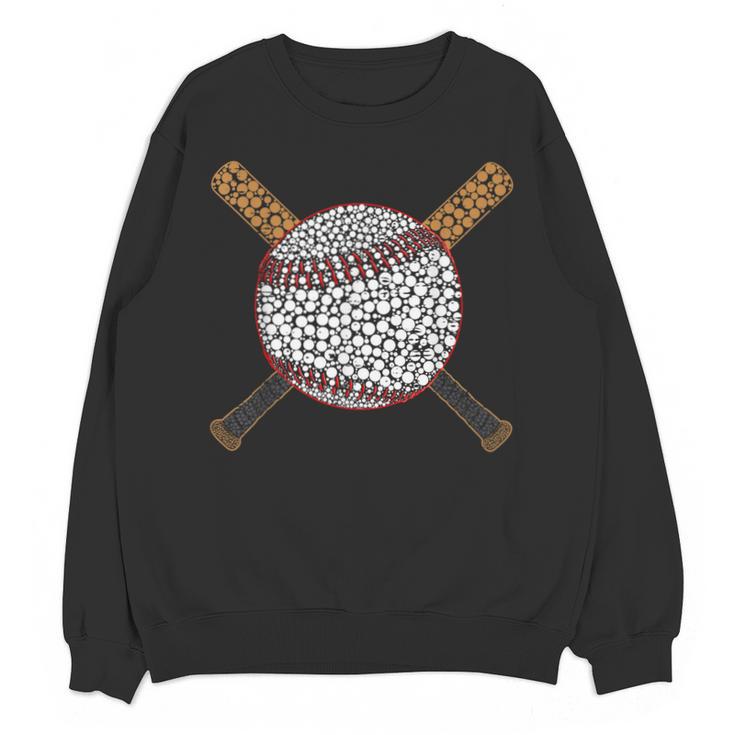 Baseball Happy Dot Day Shirts For Kids Men Women Teacher Unisex Sweatshirt, trending gift