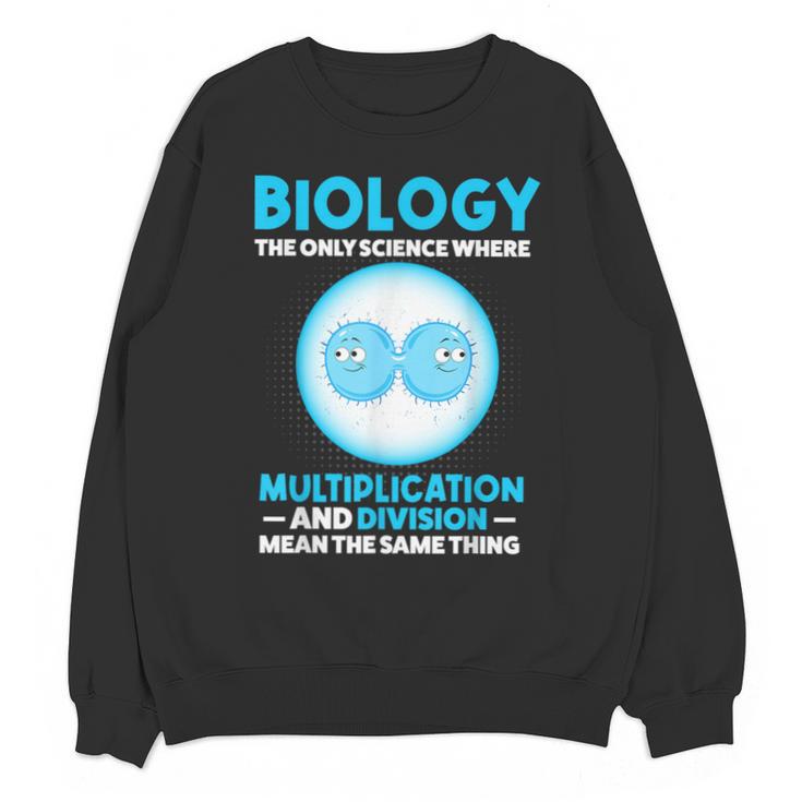 Biology Facts Science Teacher Student Biologist Unisex Sweatshirt