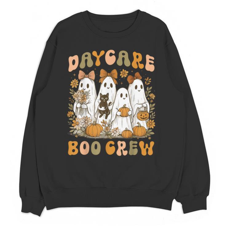 Boo Crew Daycare Teacher Matching Halloween Costume Ghost Unisex Sweatshirt