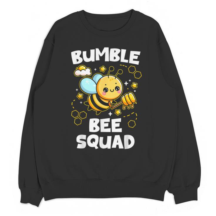 Bumble Bee Squad Honey Bumblebee Teacher Team Group Unisex Sweatshirt
