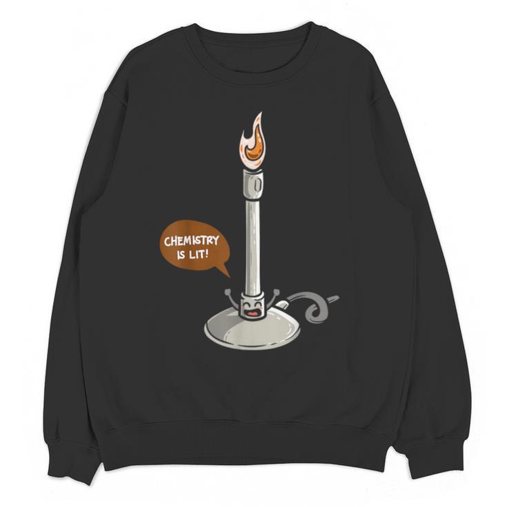 Chemistry Burner Science Lover Biology Chemistry Teacher Unisex Sweatshirt