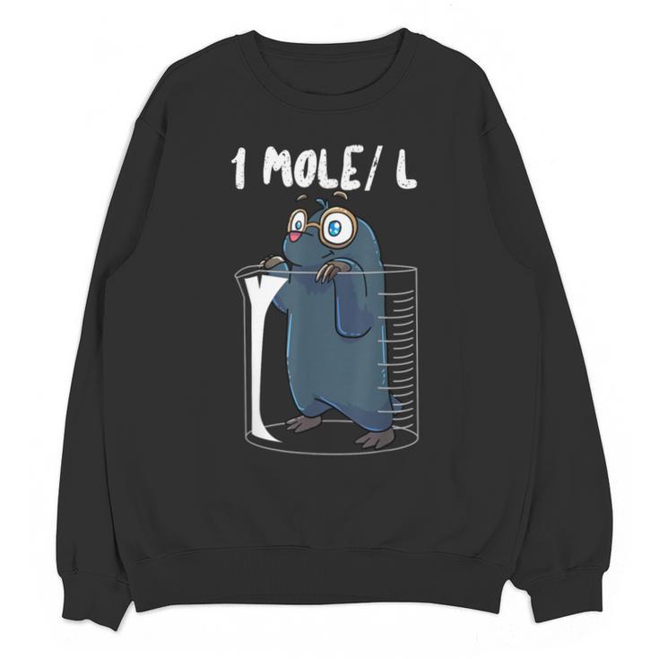 Chemistry Chemist Student Science Teacher Mole Unisex Sweatshirt