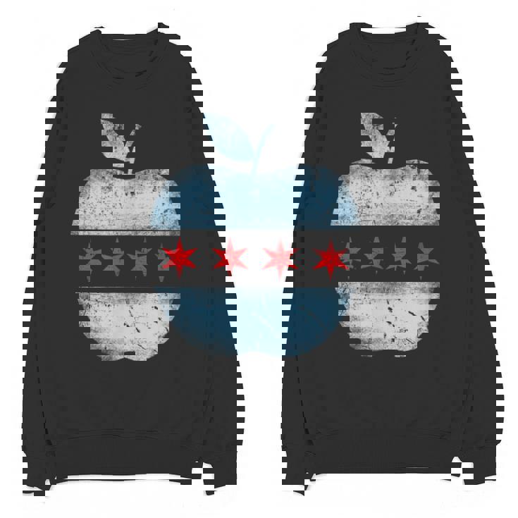 Chicago Flag Teacher School Cute Unisex Sweatshirt