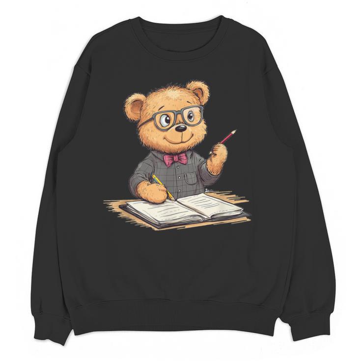 Classroom Fun With Teddy Bear Teacher Unisex Sweatshirt