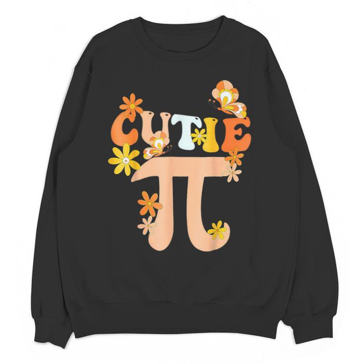 Cutie Pi Shirt Pi Day Math Girls Kids Women Toddler Teacher Unisex Sweatshirt
