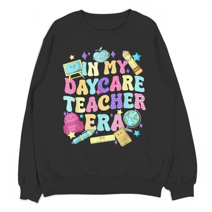 In My Daycare Teacher Era Daycare Provider Kids Unisex Sweatshirt