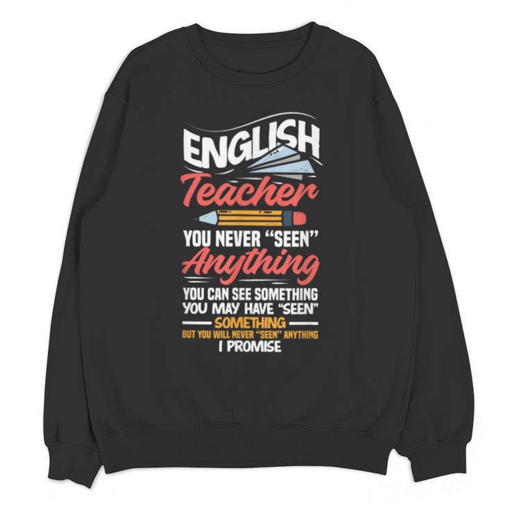 English Teacher Unisex Sweatshirt