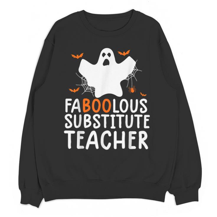 Faboolous Substitute Teacher Halloween Costume Unisex Sweatshirt