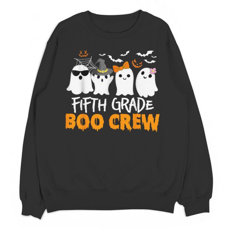 Fifth Grade Boo Crew Halloween Teacher Costume Unisex Sweatshirt