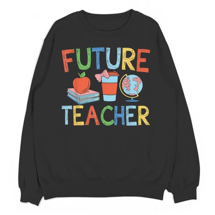 Future Teacher Costume For Kids Girls Boys Men Women Unisex Sweatshirt