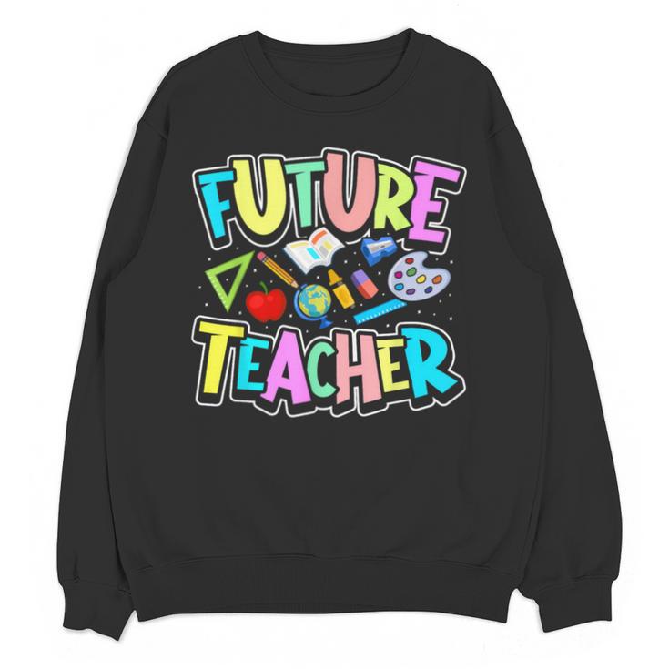 Future Teacher Kid's Career Unisex Sweatshirt