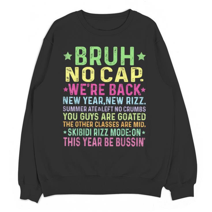 Gen A Slang Teachers Happy 1st Day Of School 2025 Students Unisex Sweatshirt