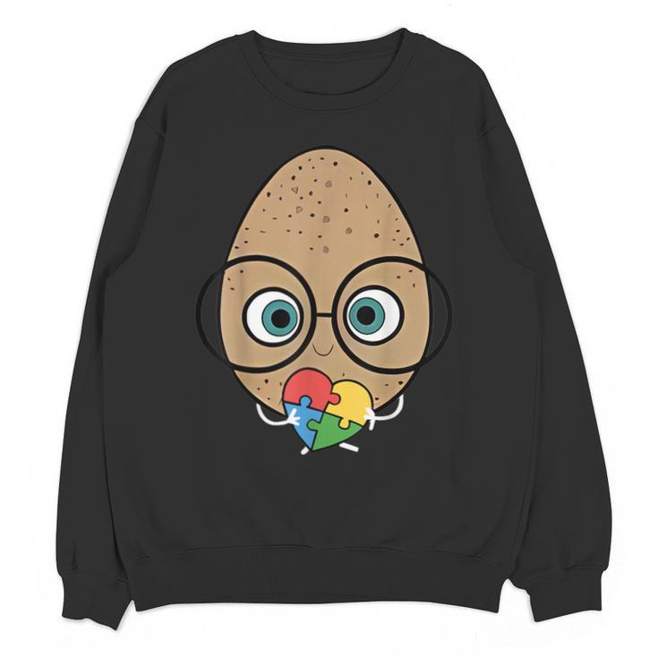 The Good Egg Teacher Halloween Costume Food Group Cute Unisex Sweatshirt
