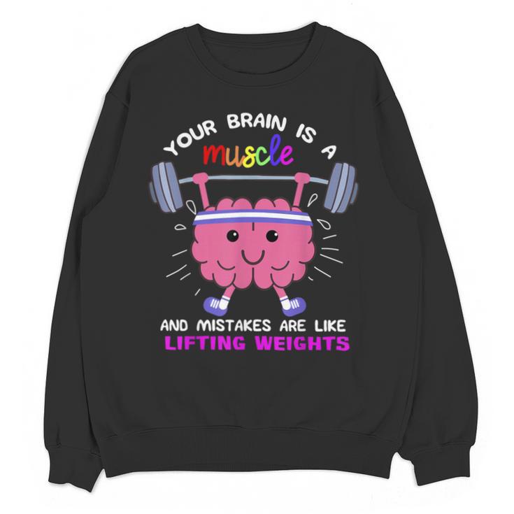 Growth Mindset Teacher Shirt Inspirational Shirts Unisex Sweatshirt