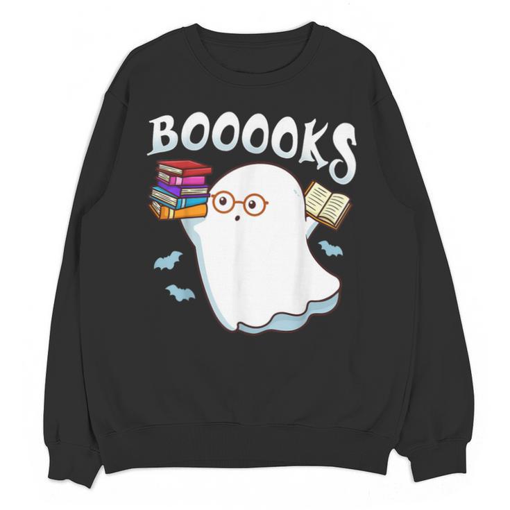 Halloween Books Librarian English Teacher Reader Reading Unisex Sweatshirt