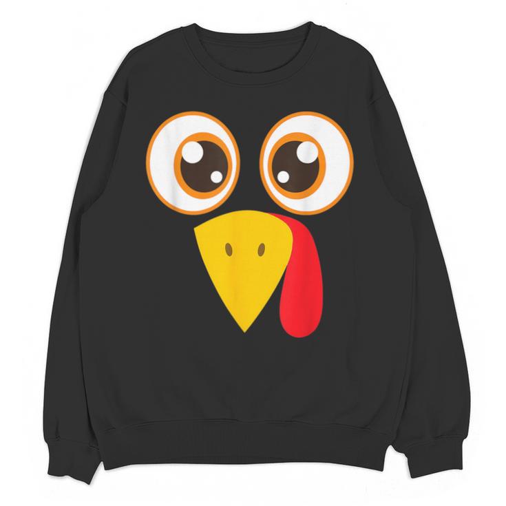 Hilarious Turkey Halloween Thanksgiving Teacher Nurse Unisex Sweatshirt