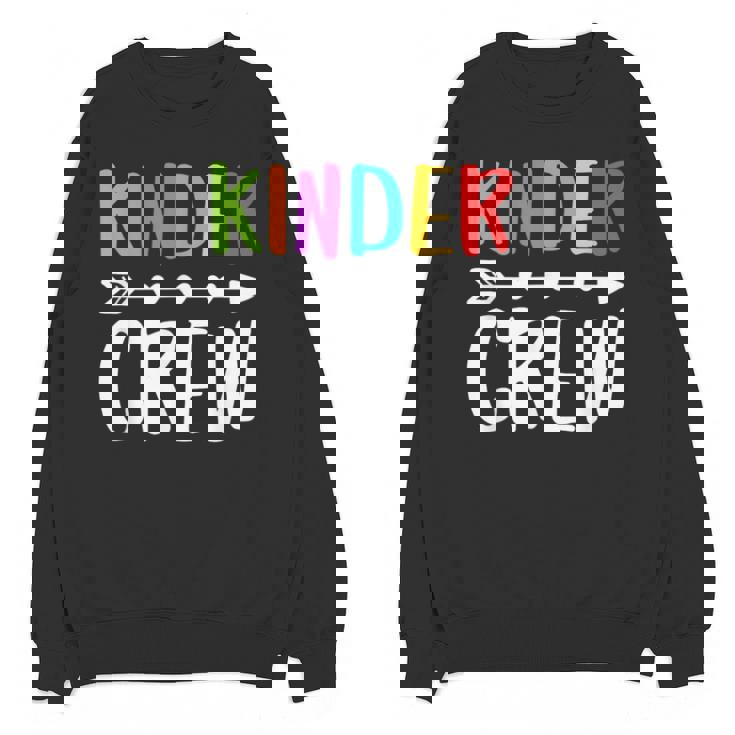Kinder Crew Shirt Kindergarten Boy Girl Student Teacher Unisex Sweatshirt