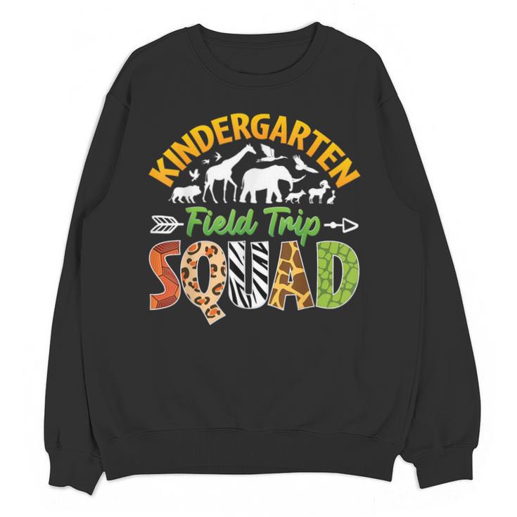Kindergarten Zoo Field Trip Squad Matching Teacher Students Unisex Sweatshirt