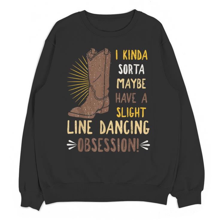 Line Dancing Choreographed Group Dancer Dance Teacher Unisex Sweatshirt