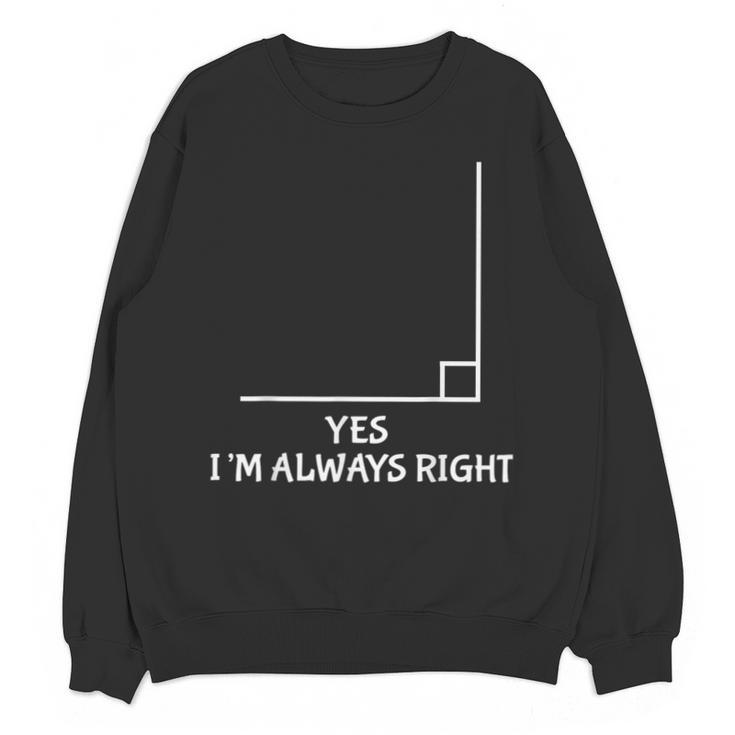Math Teacher Joke Men Women Fun Best Math Quotes Unisex Sweatshirt