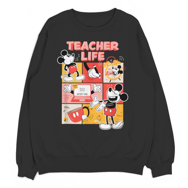 Mickey Mouse Teacher Life Unisex Sweatshirt