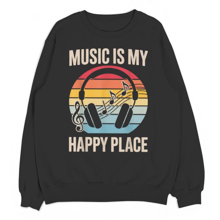 Music For Men Women Music Teacher Music Lover Unisex Sweatshirt