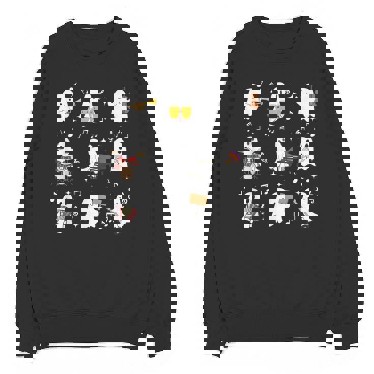 Music Teacher Halloween Music Teacher Education Unisex Sweatshirt