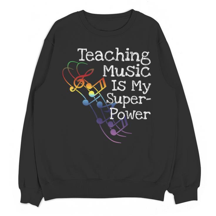 Music Teacher Unisex Sweatshirt
