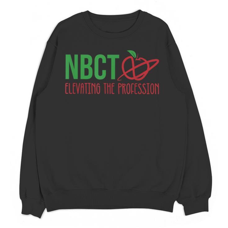 National Board Certified Teacher Minimalist Apple T-Shirt For Men Women Unisex Sweatshirt