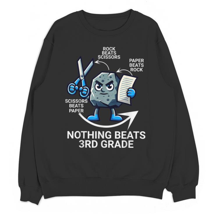 Nothing Beats 3rd Grade Back To School Kids Teachers Unisex Sweatshirt