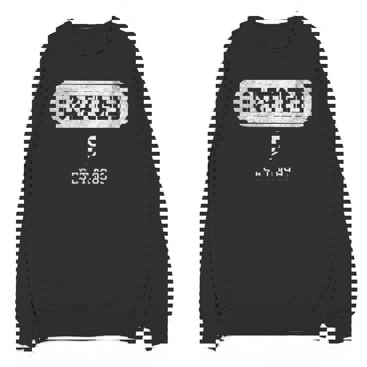 Oxford Comma English Teacher Shirt T-Shirt Unisex Sweatshirt