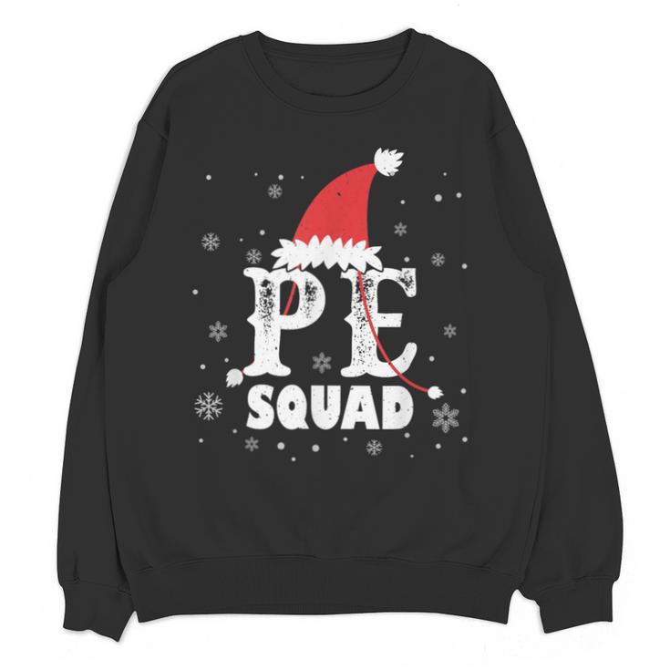 PE Squad Christmas PE Teacher Matching Xmas Unisex Sweatshirt