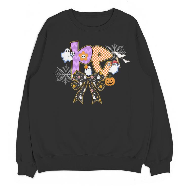 PE Teacher Coach Coquette Ghost Halloween Physical Education Unisex Sweatshirt